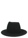 ANN DEMEULEMEESTER ANN DEMEULEMEESTER WOMEN'S BLACK POLYAMIDE HAT,20028622400099 56