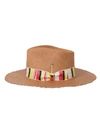 NICK FOUQUET SONORA DESERT BROWN FEDORA STRAW HAT,547
