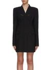 DION LEE TAILORED BRA BLAZER DRESS