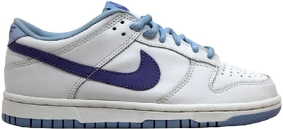 Pre-owned Nike Dunk Low White (gs) In White/halo-real Pink-medium Mint
