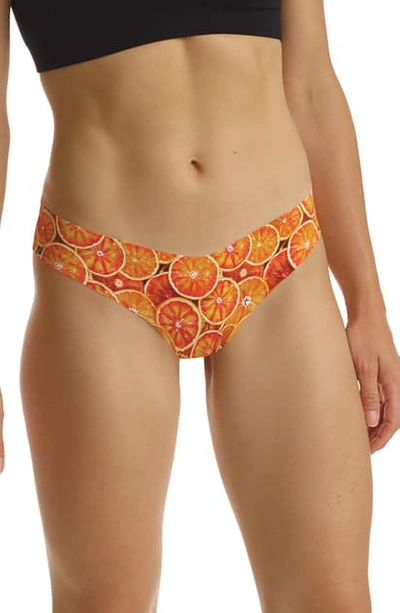 Commando Women's Winter Citrus Thong In Photo-op Winter Citrus