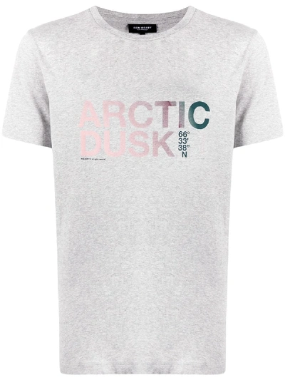 Ron Dorff Arctic Dusk T-shirt In Grey