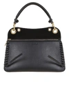SEE BY CHLOÉ ELLIE STRUCTURED LEATHER BAG IN BLACK