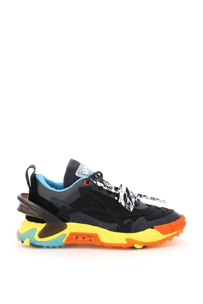 Off-white Contrast-sole Sneakers In Black