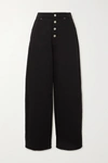 MM6 MAISON MARGIELA HIGH-RISE WIDE-LEG JEANS