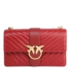 PINKO RED LOVE BAG MIX IN NAPPA