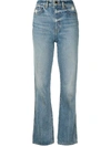 Khaite Danielle High Rise Jeans In Boise