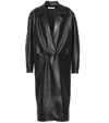 ALESSANDRA RICH LEATHER COAT,P00507005