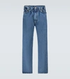 DRIES VAN NOTEN WIDE-LEG PAPERBAG WAIST JEANS,P00491053