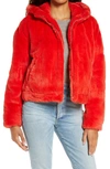 UGG MANDY FAUX FUR HOODED JACKET,1106679