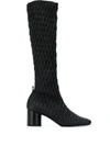 JIL SANDER QUILTED PAOLA KNEE-HIGH BOOTS