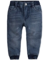 Levi's Baby Boys Knit Denim Jogger Pants In Sea Salt