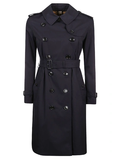 Burberry Ladies Wool Short Trench In Black