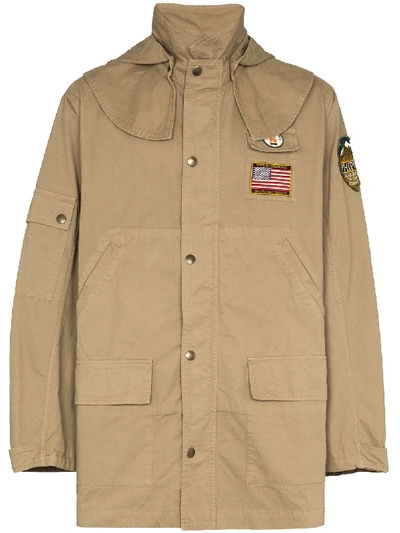 Phipps Hunting Parka Jacket In Neutrals