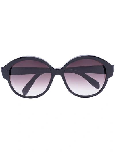 Celine Maillon Triomphe Sunglasses In 黑色
