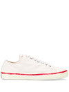 Marni Gooey Low-top Sneakers In White