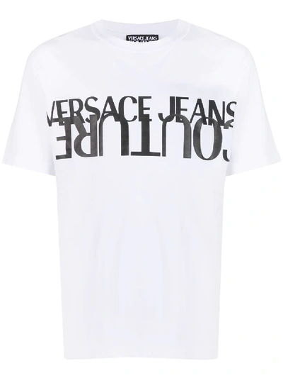 Versace Jeans Couture Printed T-shirt In White