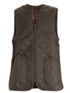 BARBOUR GREEN WAISTCOAT FEATURING FRONT POCKETS