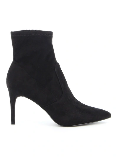 Steve Madden Ankle Boots Lava Fabric Black
