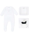 GIVENCHY TEDDY BEAR EMBROIDERY BABYGROW SET