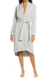 Ugg Duffield Ii Fleece Robe In Seal Heather