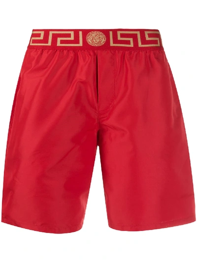 VERSACE GRECA BORDER SWIM SHORTS