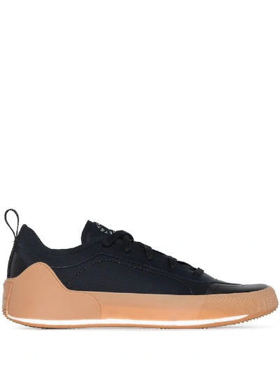 Adidas By Stella Mccartney Black Treino Low Top Trainers