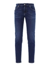 DOLCE & GABBANA STRETCH DENIM JEANS IN BLUE