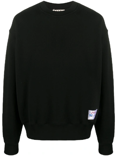 Marni Crew-neck Sweatshirt In Black