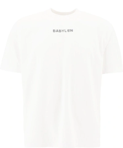 Babylon La White Cotton T-shirt