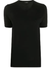 Joseph Knitted T-shirt In Black