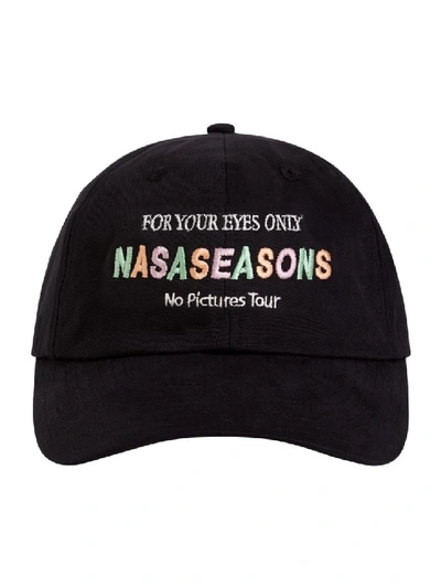 Nasa Seasons For Your Eyes Only Cap In Black