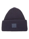 ACNE STUDIOS RIBBED FACE BEANIE,EEA2E6C7-E221-401B-817C-343FD97DF546