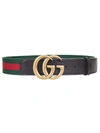 GUCCI GG MULTICOLOR FABRIC BELT,CE323320-E1FA-25E5-BCE0-1C7D18D13520