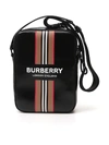 BURBERRY BLACK LEATHER SHOULDER BAG,87ACE064-92F5-EAF0-D83D-F63AD78B2761