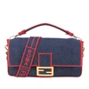 FENDI DENIM BAGUETTE,1BAFFEB5-EA8B-5D2B-935E-B763DD8200C2