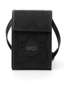 GUCCI BLACK NYLON SHOULDER BAG,3737EA82-086B-3F70-BF3E-7B1690AC312B