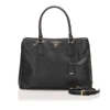 PRADA SAFFIANO LUX GALLERIA SATCHEL,75C24B01-1C3D-11D1-BEFE-B203A51BB1CA