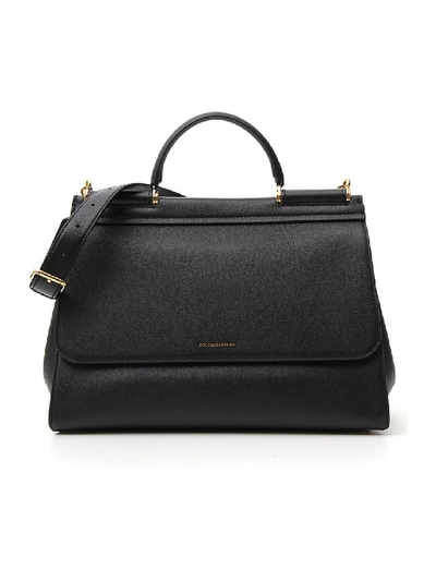Dolce & Gabbana Black Leather Handbag