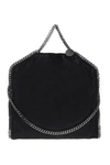 STELLA MCCARTNEY BLACK FAUX LEATHER HANDBAG,F652D680-D509-2482-1B31-F447155DEBB6