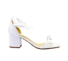 ALEXANDRE BIRMAN WHITE LEATHER SANDALS,35A662C6-CD06-4344-1D4B-940CF21F4B02