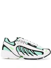 Msgm Sneakers X Fila Fabric White Teal In White