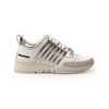 DSQUARED2 WHITE LEATHER SNEAKERS,F32A3118-45AE-1A3D-08BB-1FFF99799783
