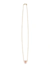 Tory Burch Goldtone Logo Enamel Circle Pendant Necklace In Not Applicable