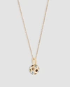 ANN TAYLOR JEWELED BALL PENDANT NECKLACE,547736