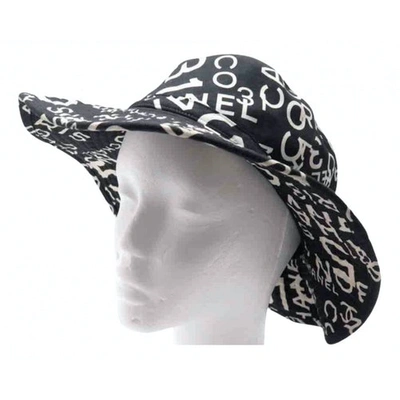 Pre-owned Chanel Black Cotton Hat