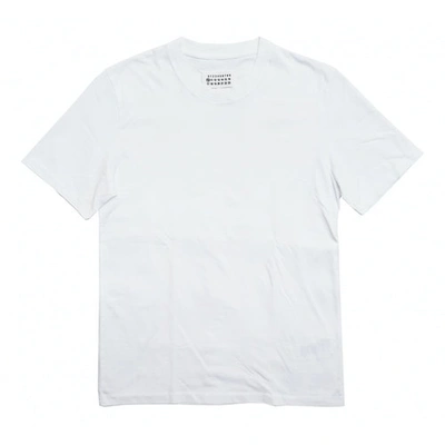 Pre-owned Maison Margiela White Cotton T-shirts