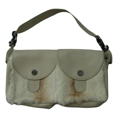 Pre-owned Tod's Ecru Leather Handbag