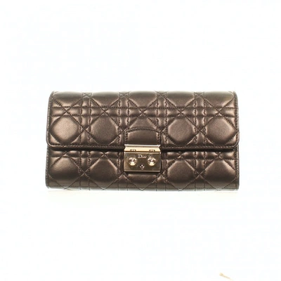 Pre-owned Dior Black Leather Handbag