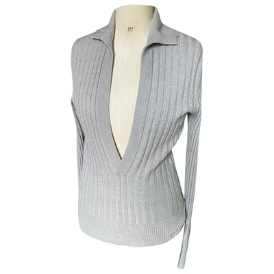 Pre-owned Unconditional Grey Wool Knitwear